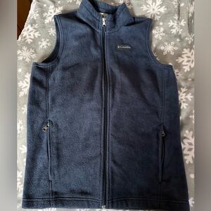 Kids Columbia Navy Fleece Vest